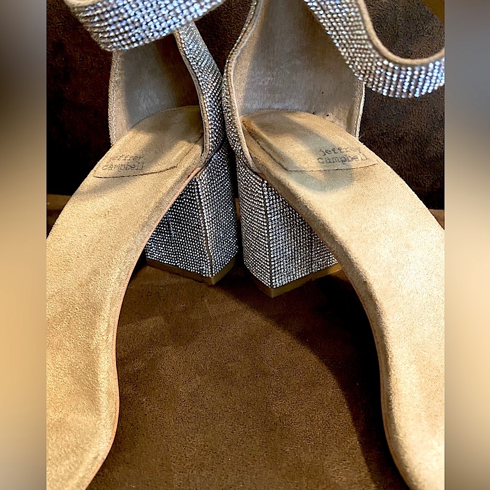 Jeffrey Campbell Klarissa Ankle Strap Sandal Size 10 - Picture 8 of 10